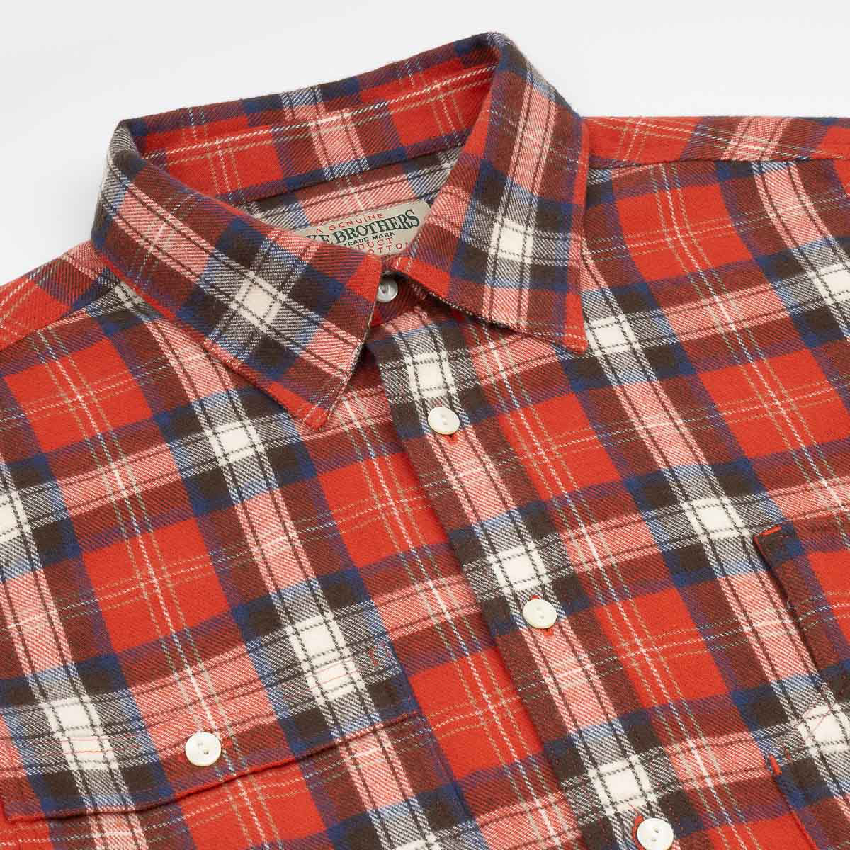 1937 Roamer Shirt - Red Flannel