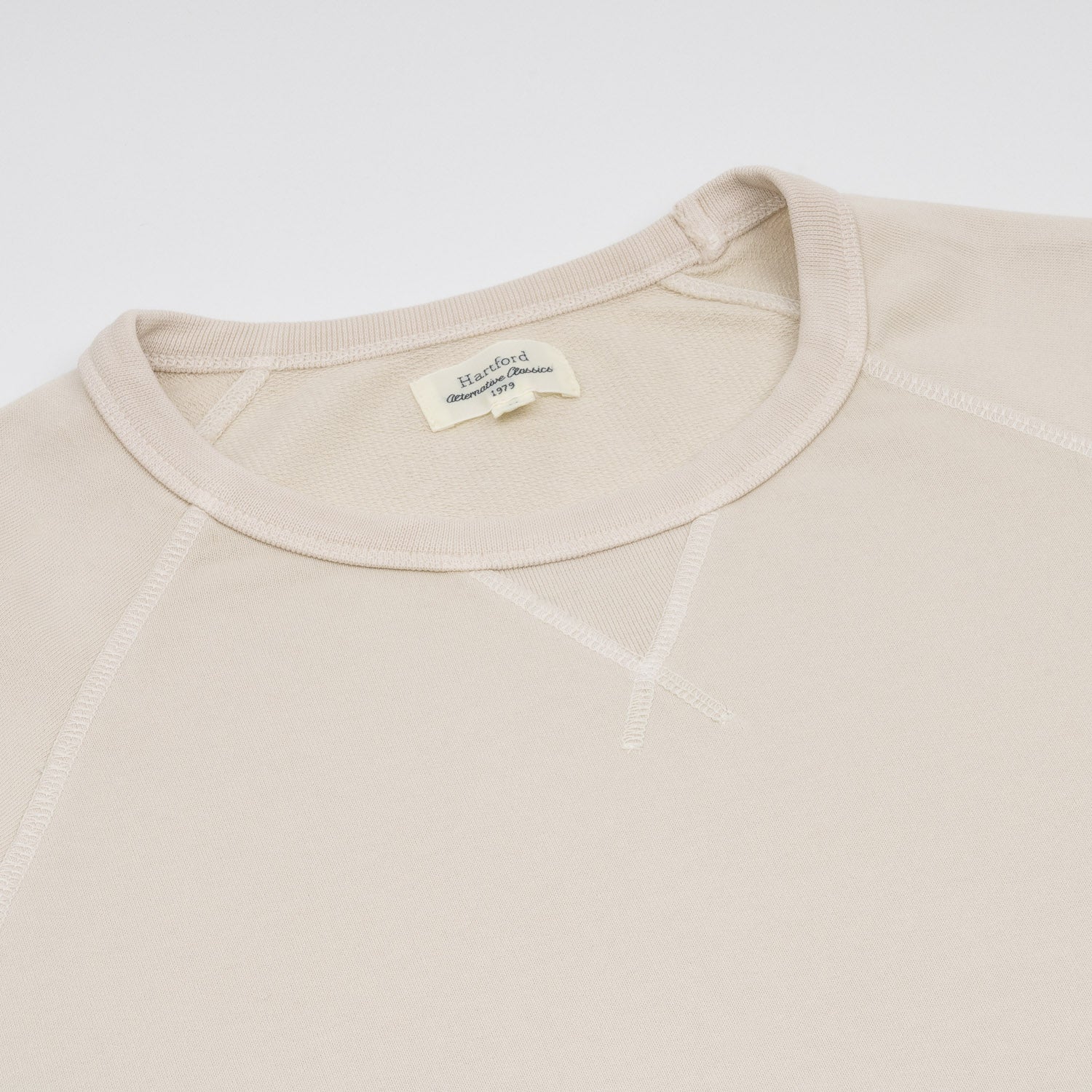 Light Fleece Sweat - Stone