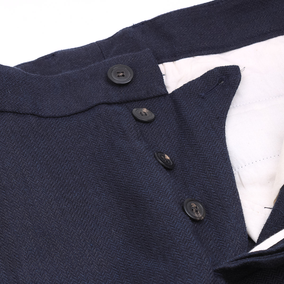 Alvise Hemp Trousers 3212 - Navy