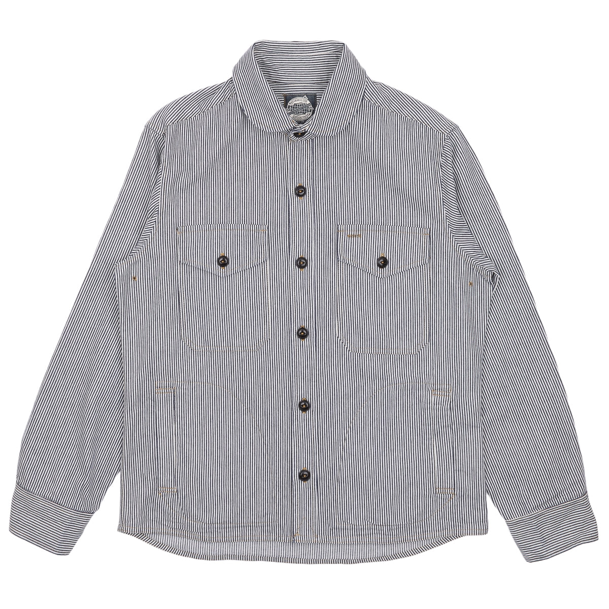 The Maritime Overshirt - Ticking Stripe