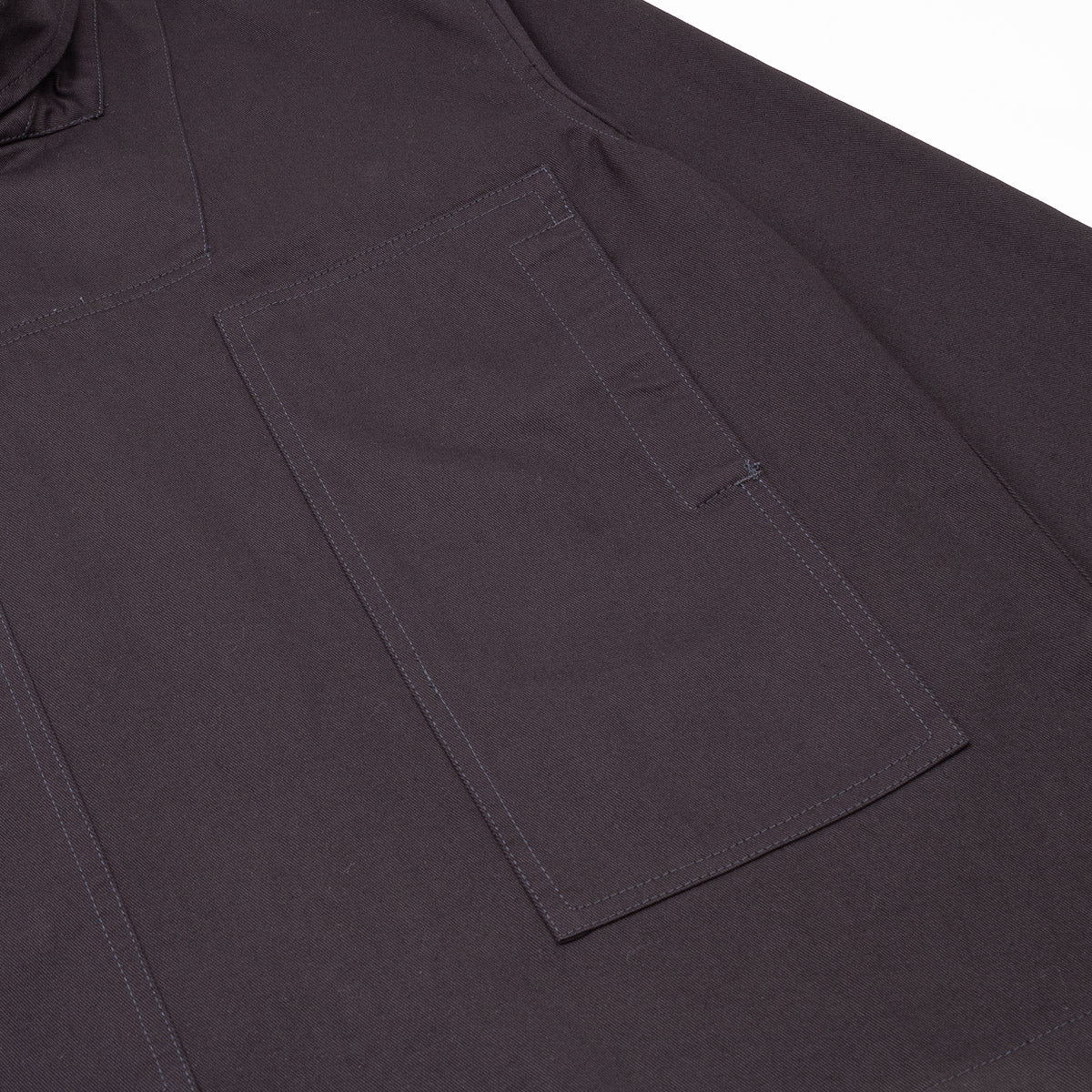 The Shawl Collar Smock - Indigo