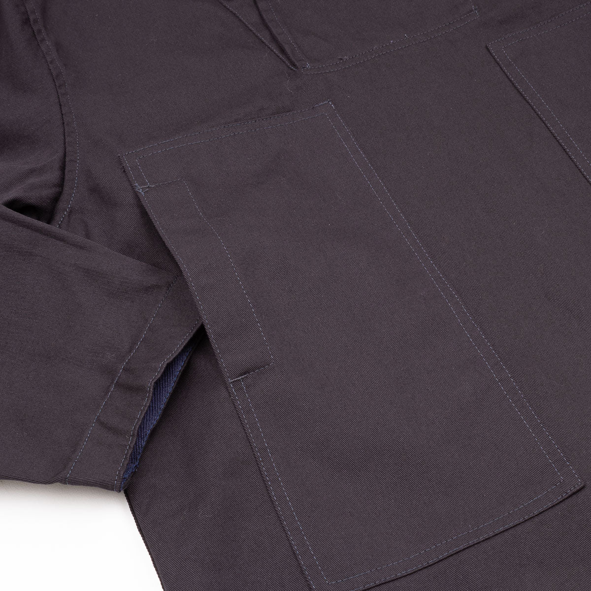 The Shawl Collar Smock - Indigo