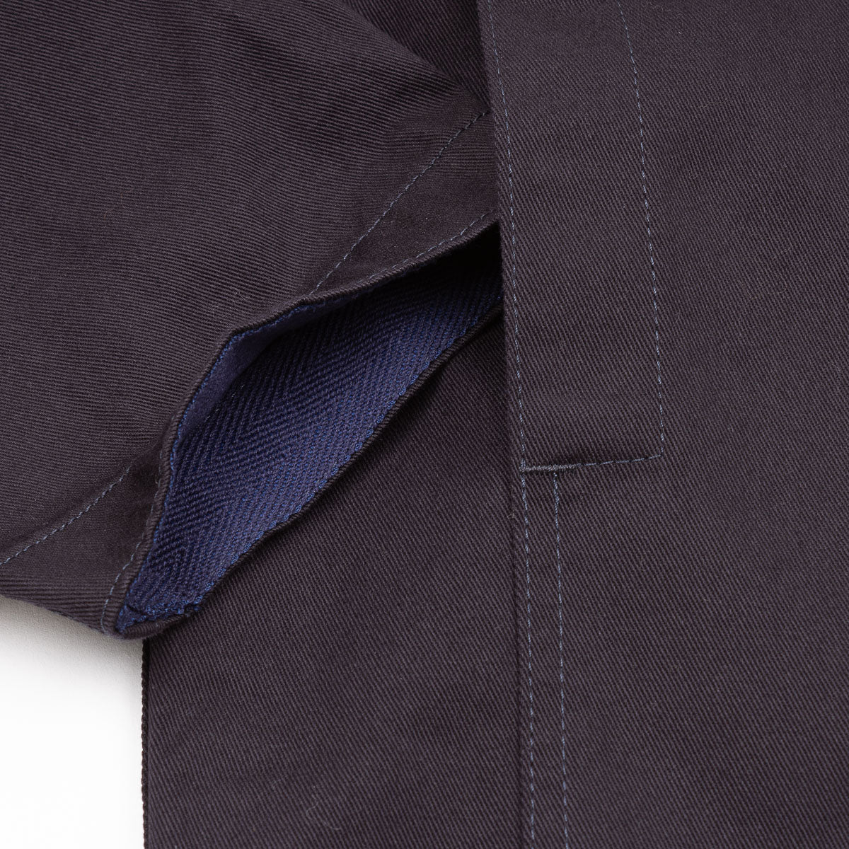 The Shawl Collar Smock - Indigo