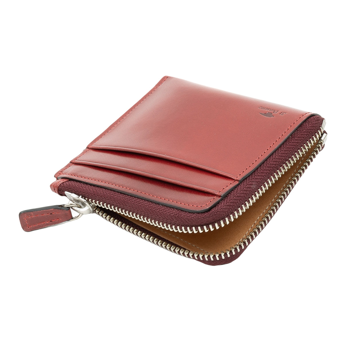 Zipped Wallet - Tibeton Red