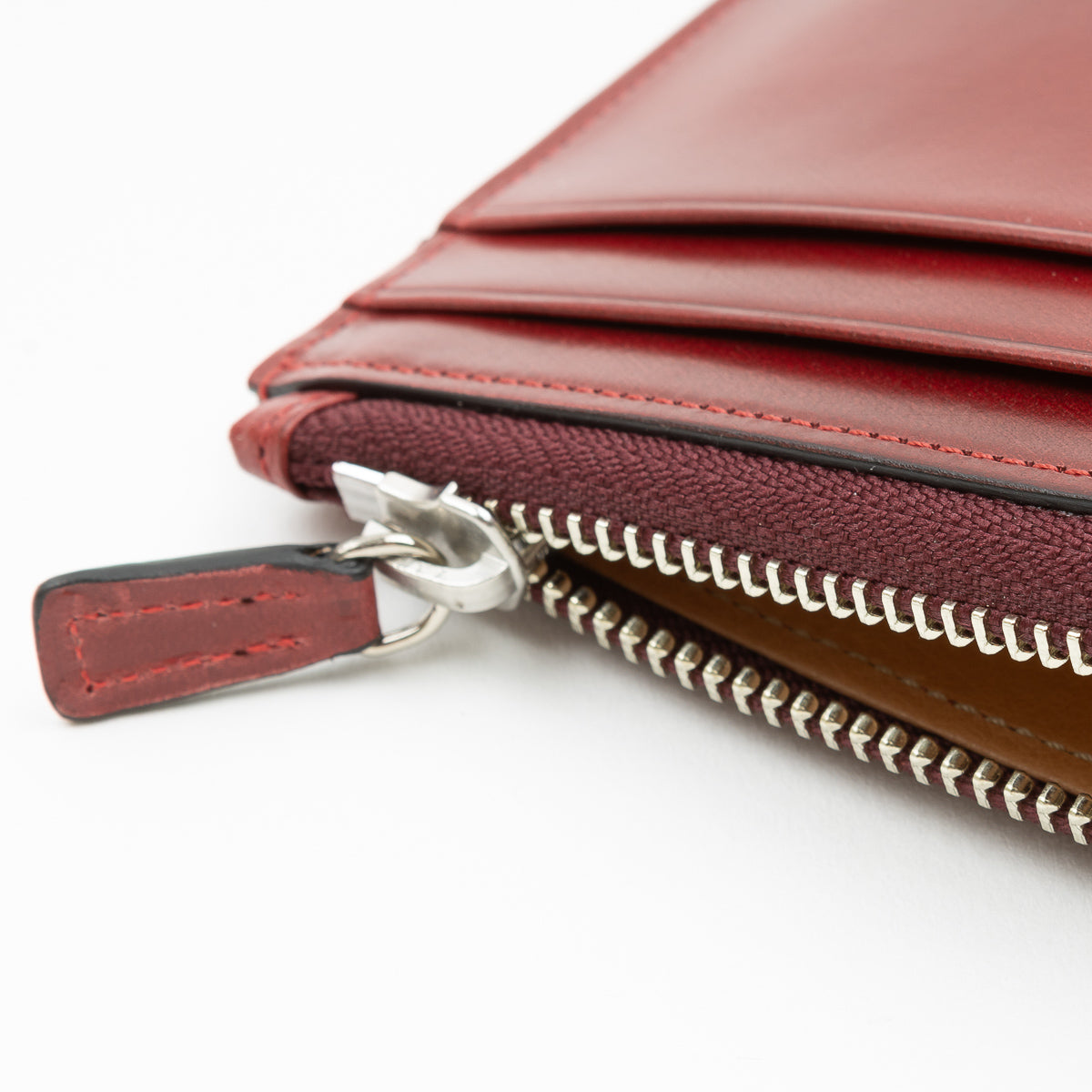 Zipped Wallet - Tibeton Red