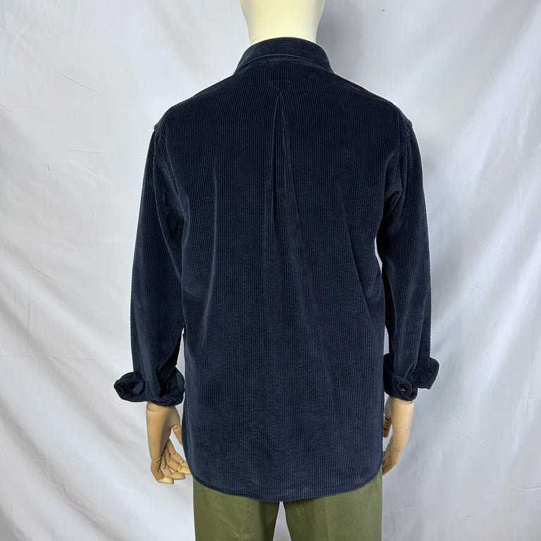 Kimi Cord Overshirt 3234 - Navy