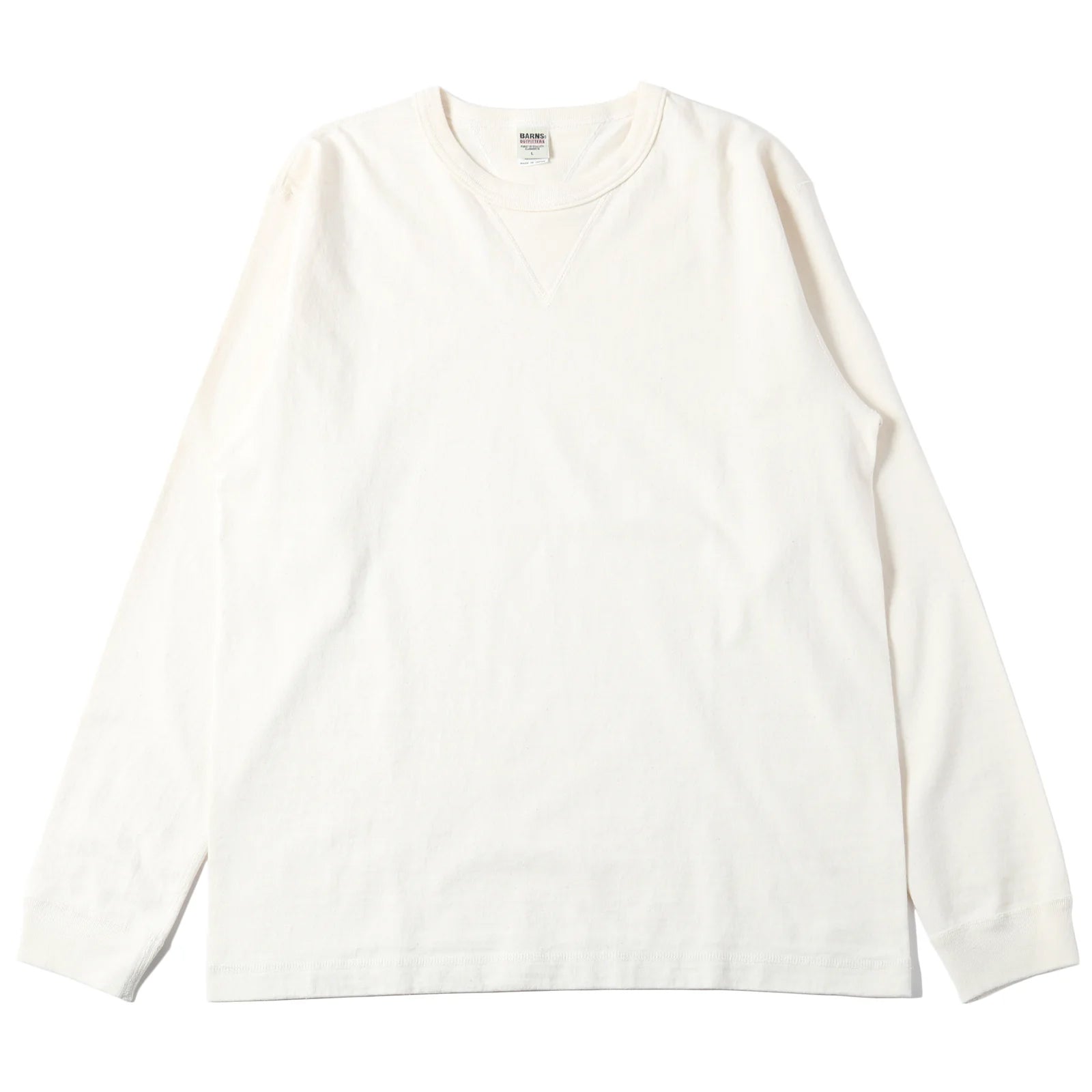 Standard LS Cozun Double-V Gusset T-Shirt - Ivory