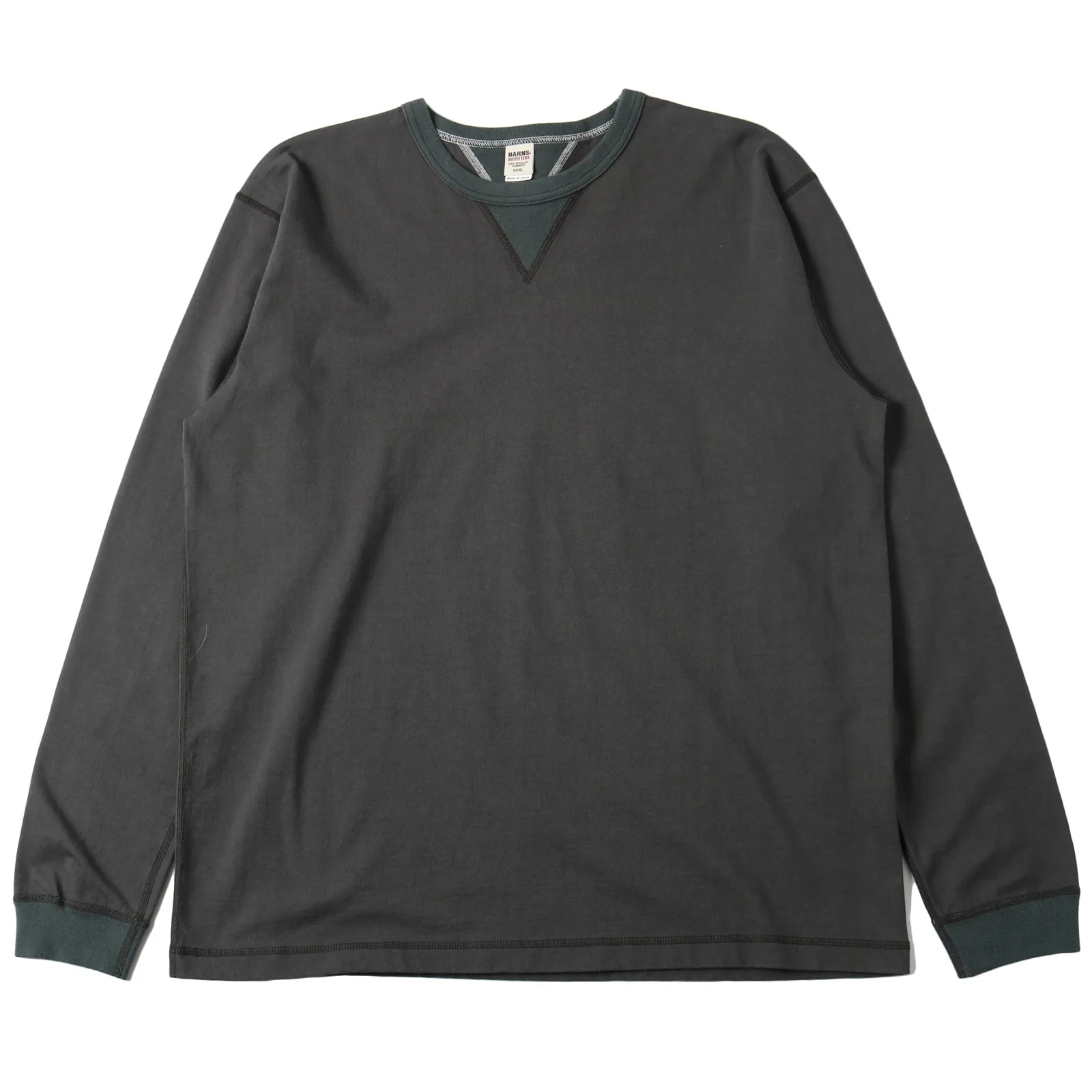 Standard LS Cozun Double-V Gusset T-Shirt - Black