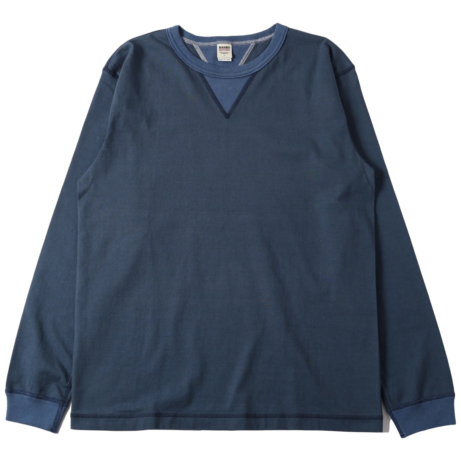 Standard LS Cozun Double-V Gusset T-Shirt - Navy