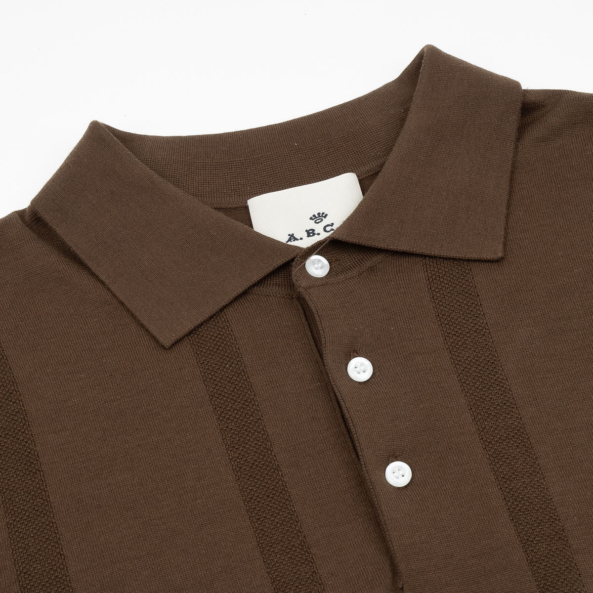 Polo Knit - Coffee