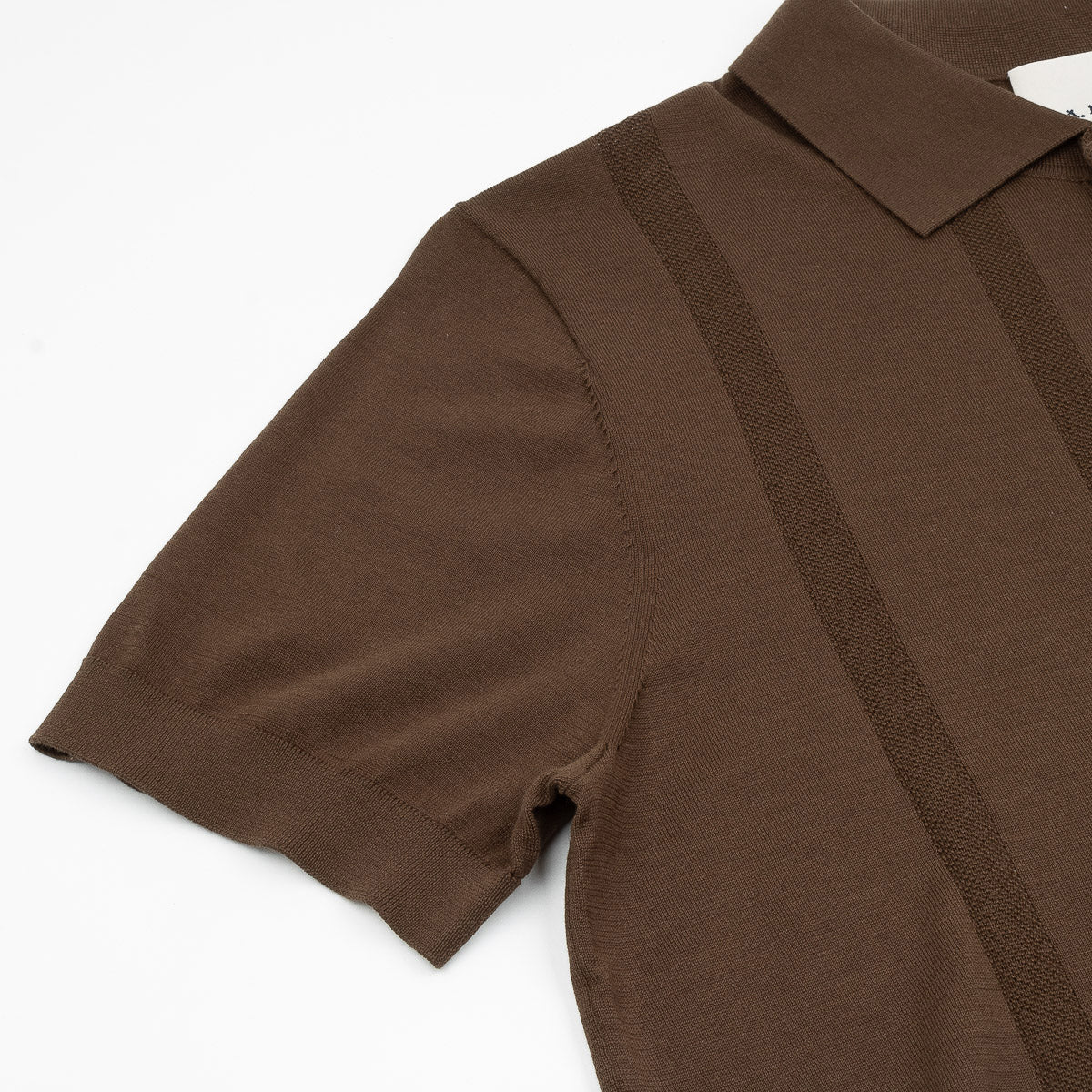 Polo Knit - Coffee