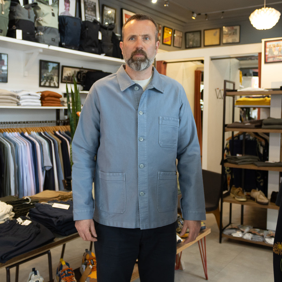 The Work Jacket - Sky Blue