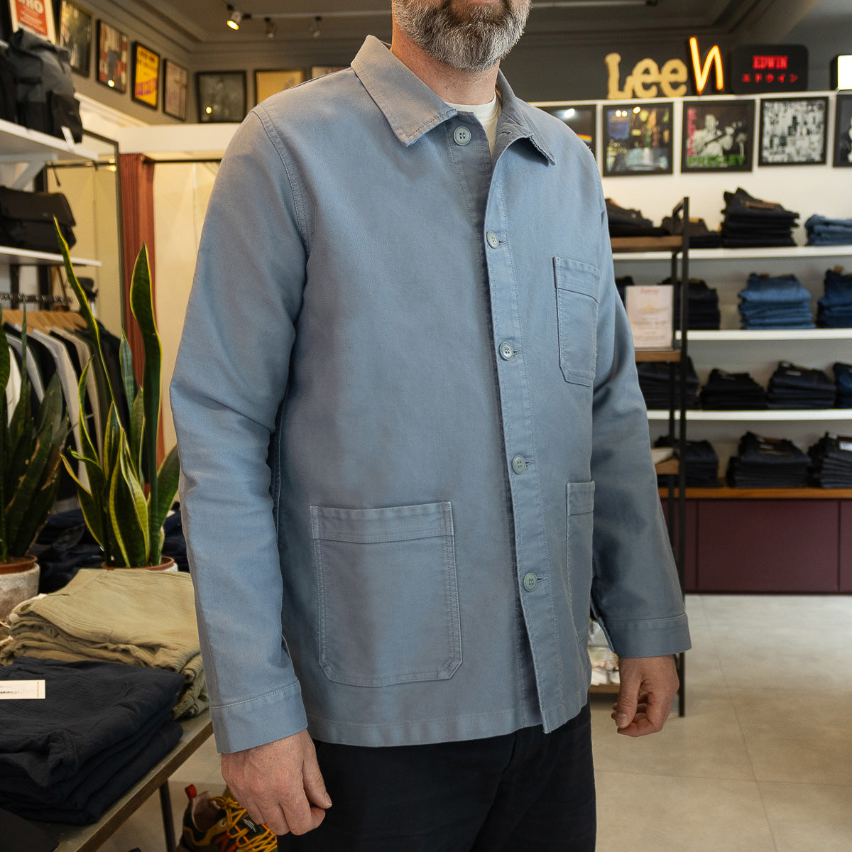 The Work Jacket - Sky Blue