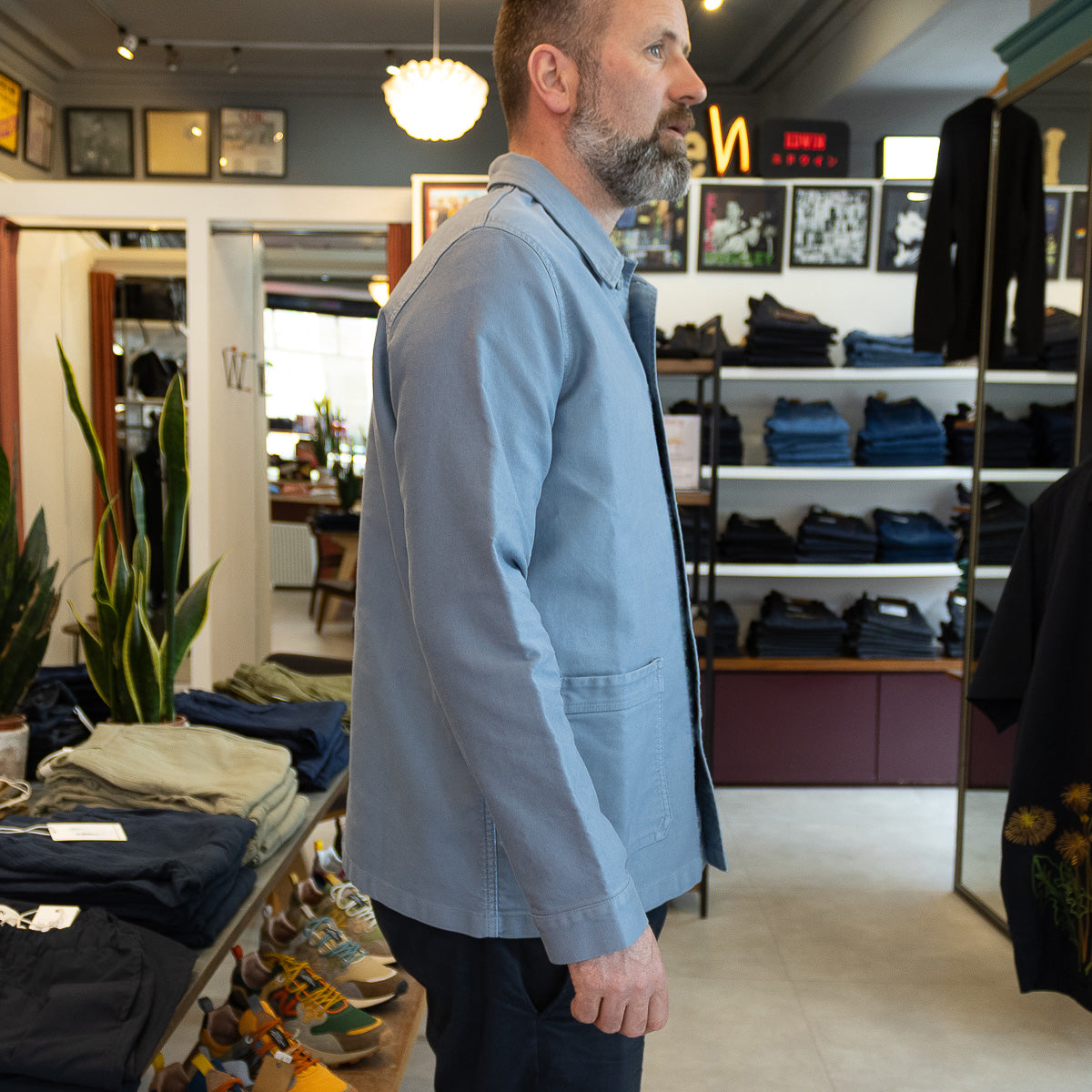 The Work Jacket - Sky Blue