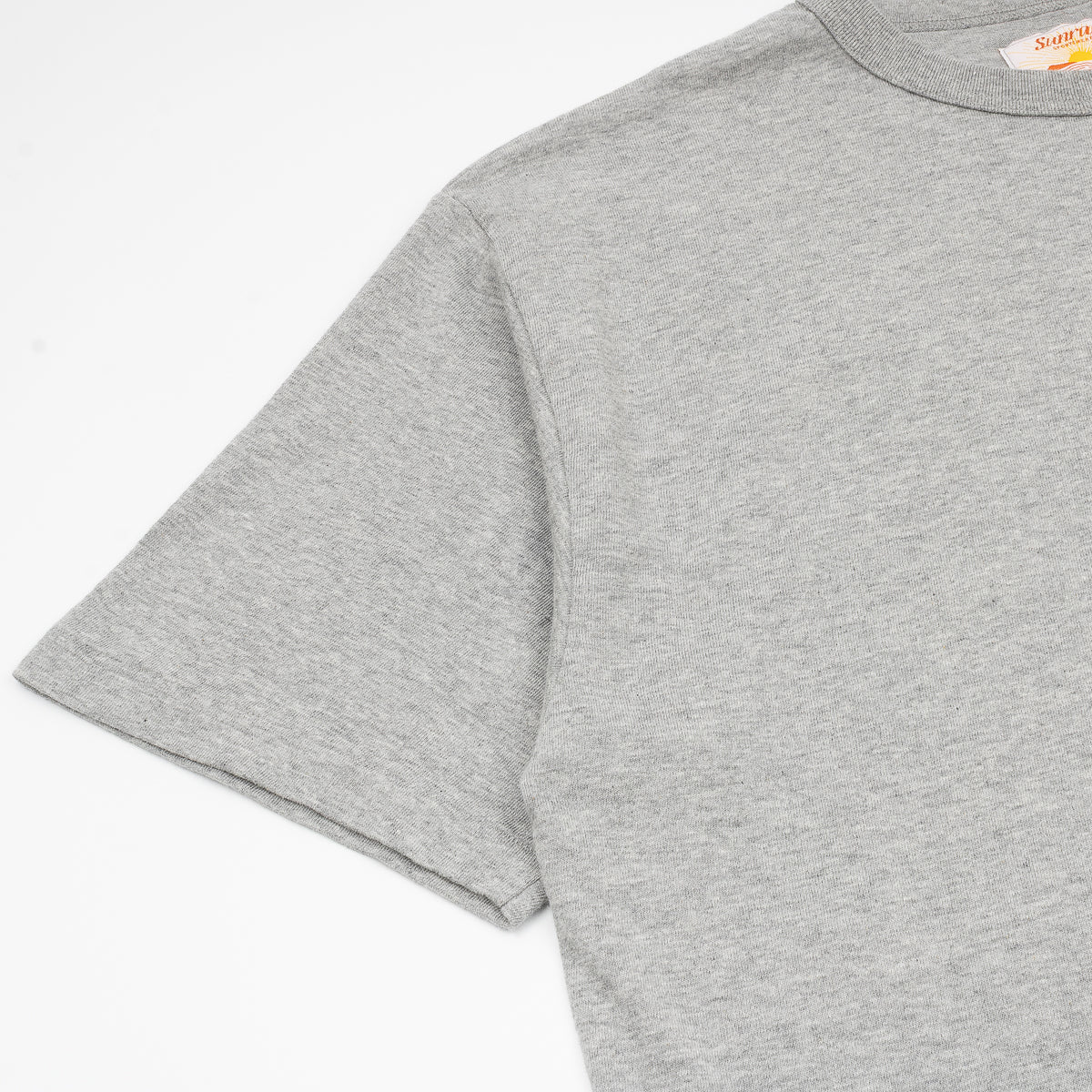 Haleiwa T-Shirt - Ochiwata Recycled Cotton - Hambledon Grey