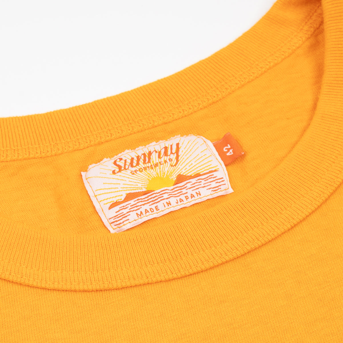 Haleiwa T-Shirt - Ochiwata Recycled Cotton - Orange Pepper