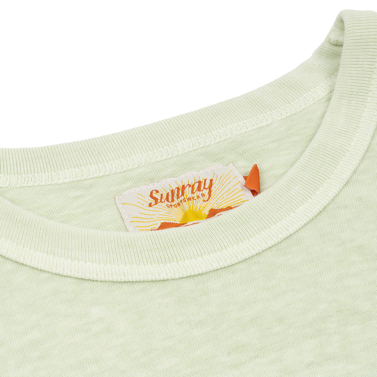 Haleiwa T-Shirt - Ochiwata Recycled Cotton - Pigment Dye Pear Sorbet
