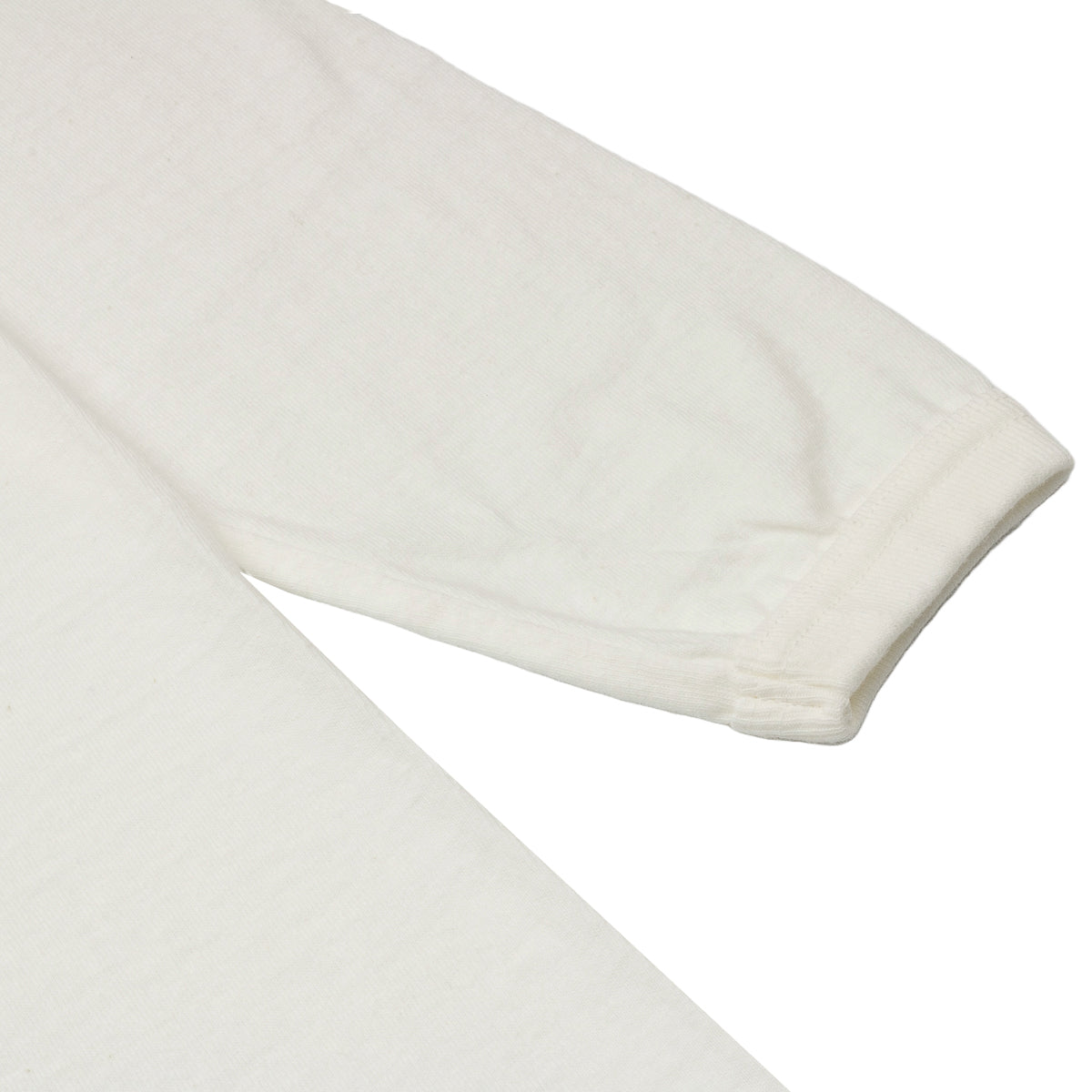 Haleiwa LS T-Shirt - Ochiwata Recycled Cotton - Off White