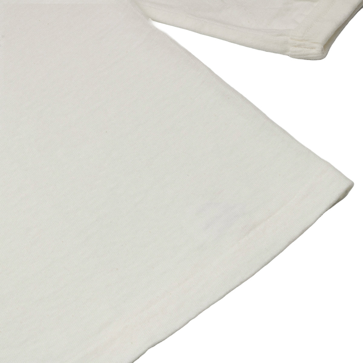 Haleiwa LS T-Shirt - Ochiwata Recycled Cotton - Off White