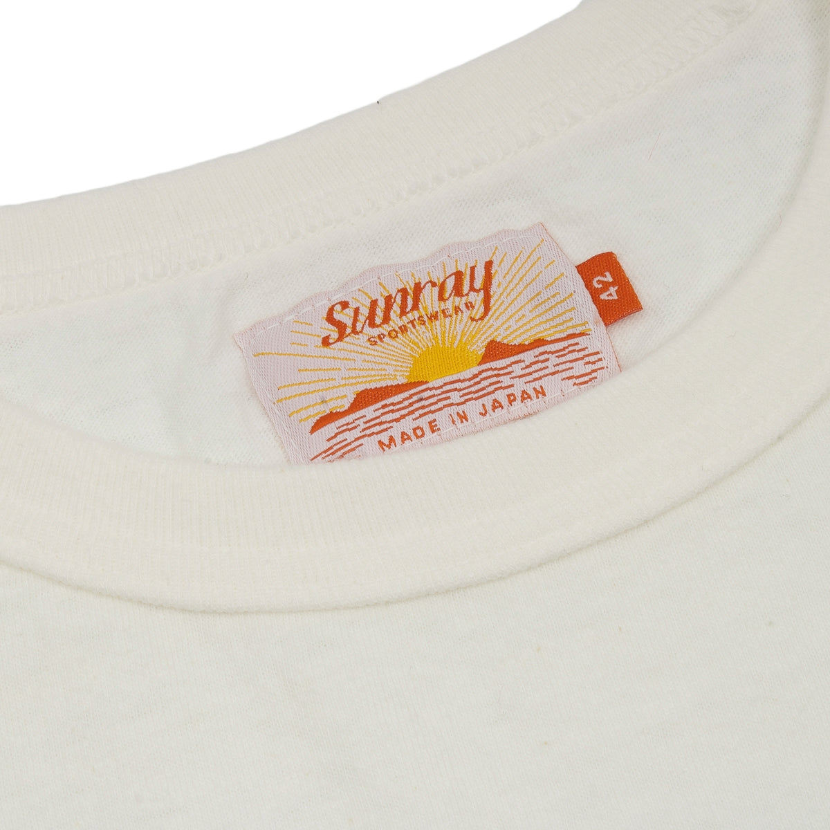 Haleiwa LS T-Shirt - Ochiwata Recycled Cotton - Off White