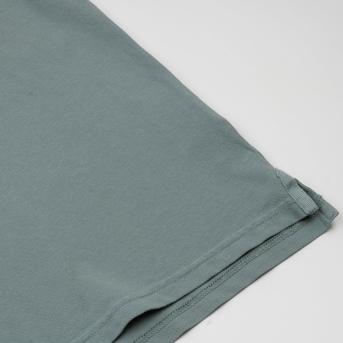 Pique Knitted Polo - Celadon