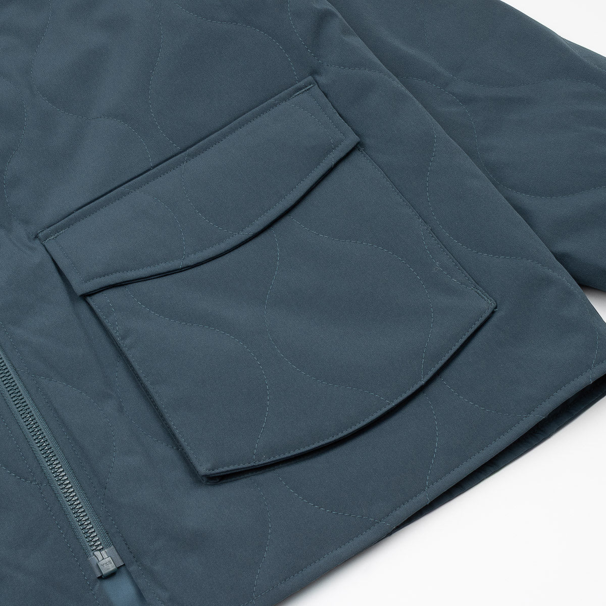 Padded Liner Jacket - Vintage Blue