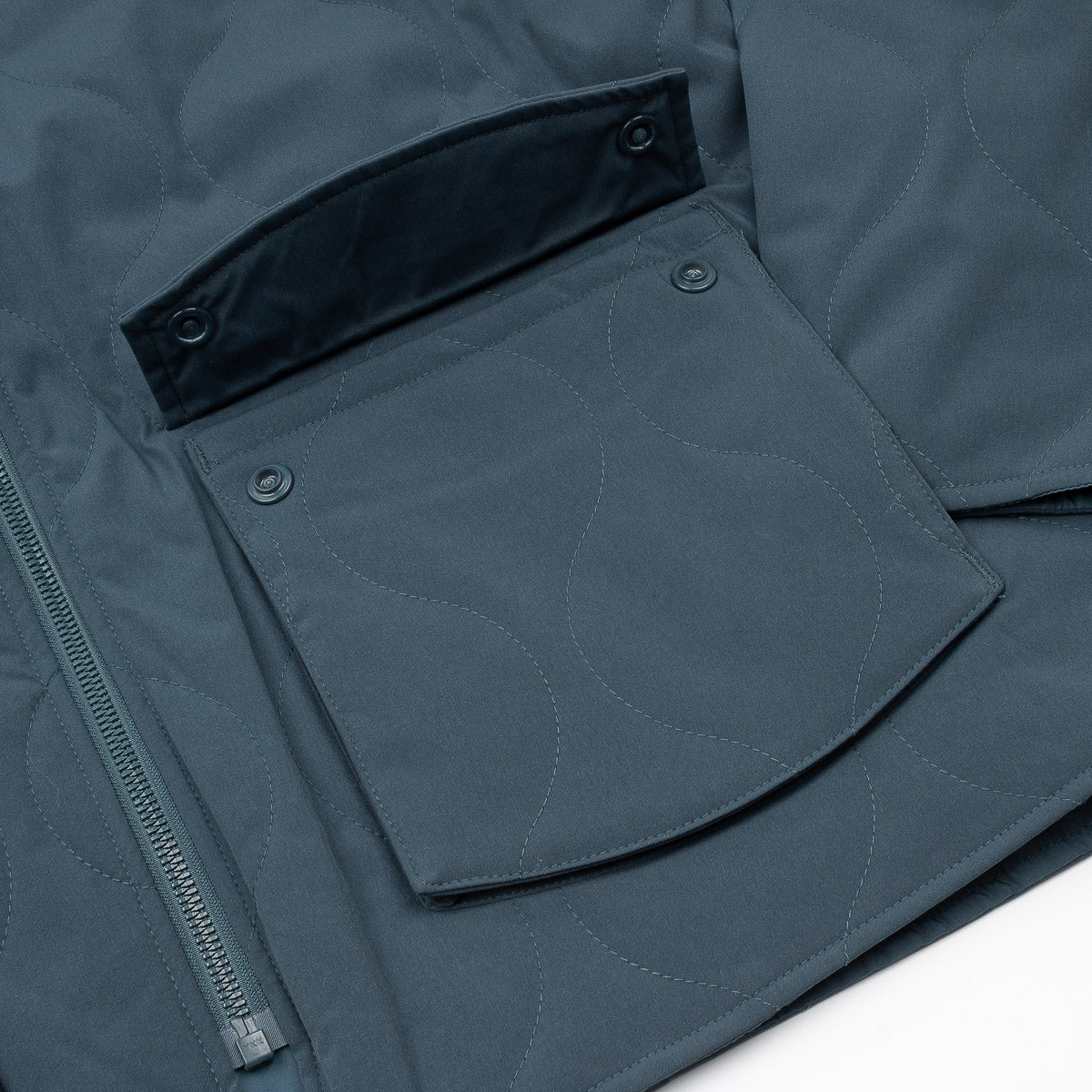 Padded Liner Jacket - Vintage Blue