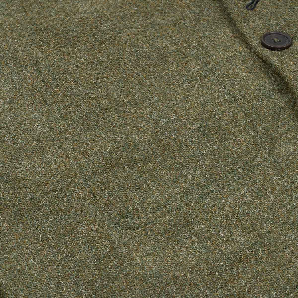 Bakers C Jacket - Green Harris Tweed