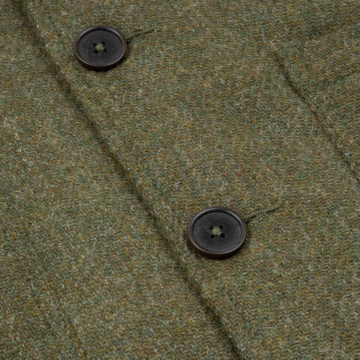 Bakers C Jacket - Green Harris Tweed