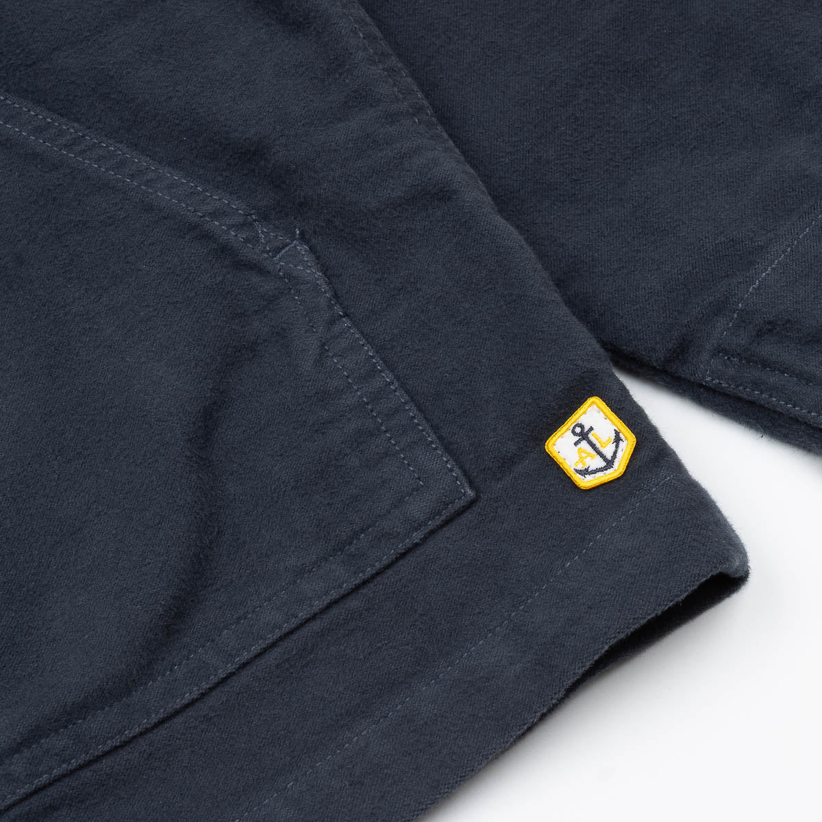 Fisherman Jacket - Tornade Blue Moleskin