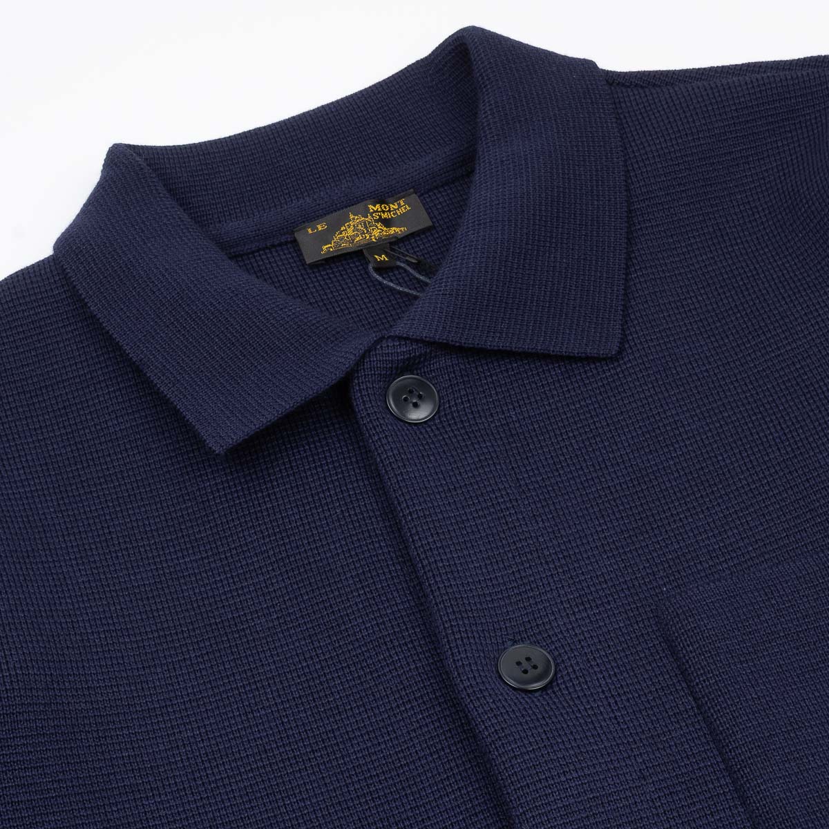 Guino Heavyweight Work Cardigan - Navy