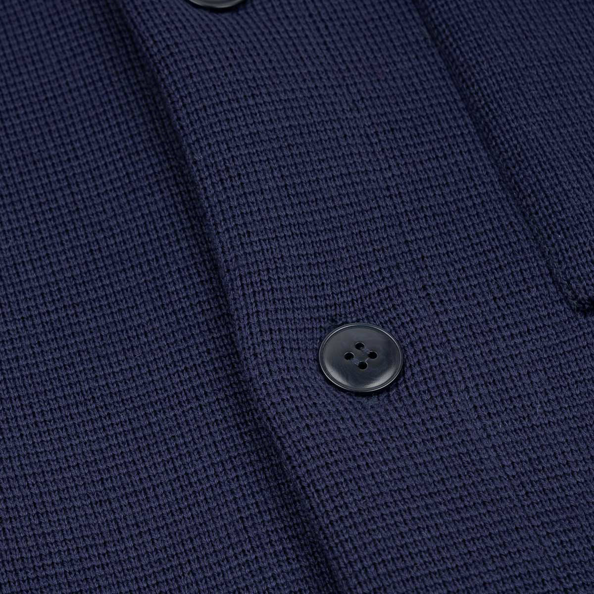 Guino Heavyweight Work Cardigan - Navy