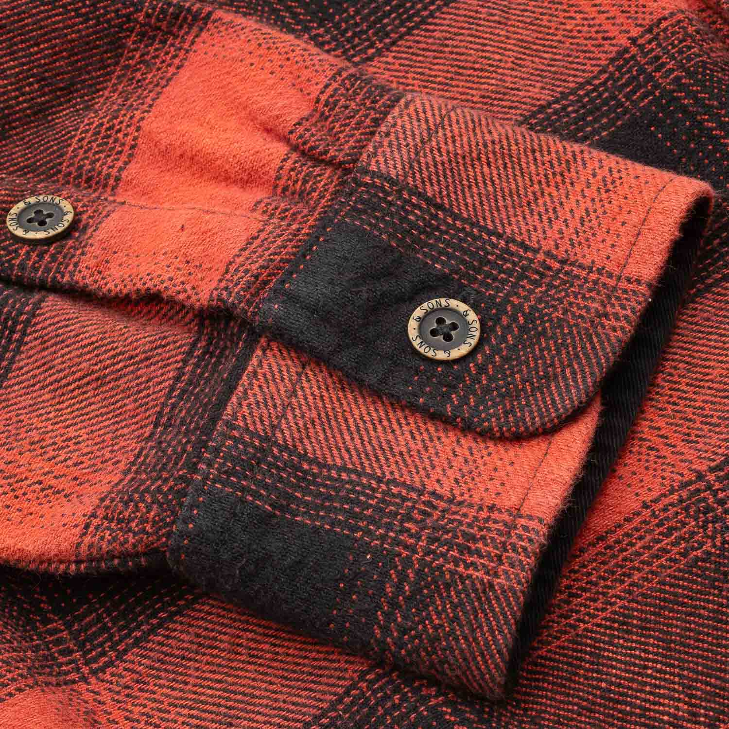 Carder Shirt - Red/Black