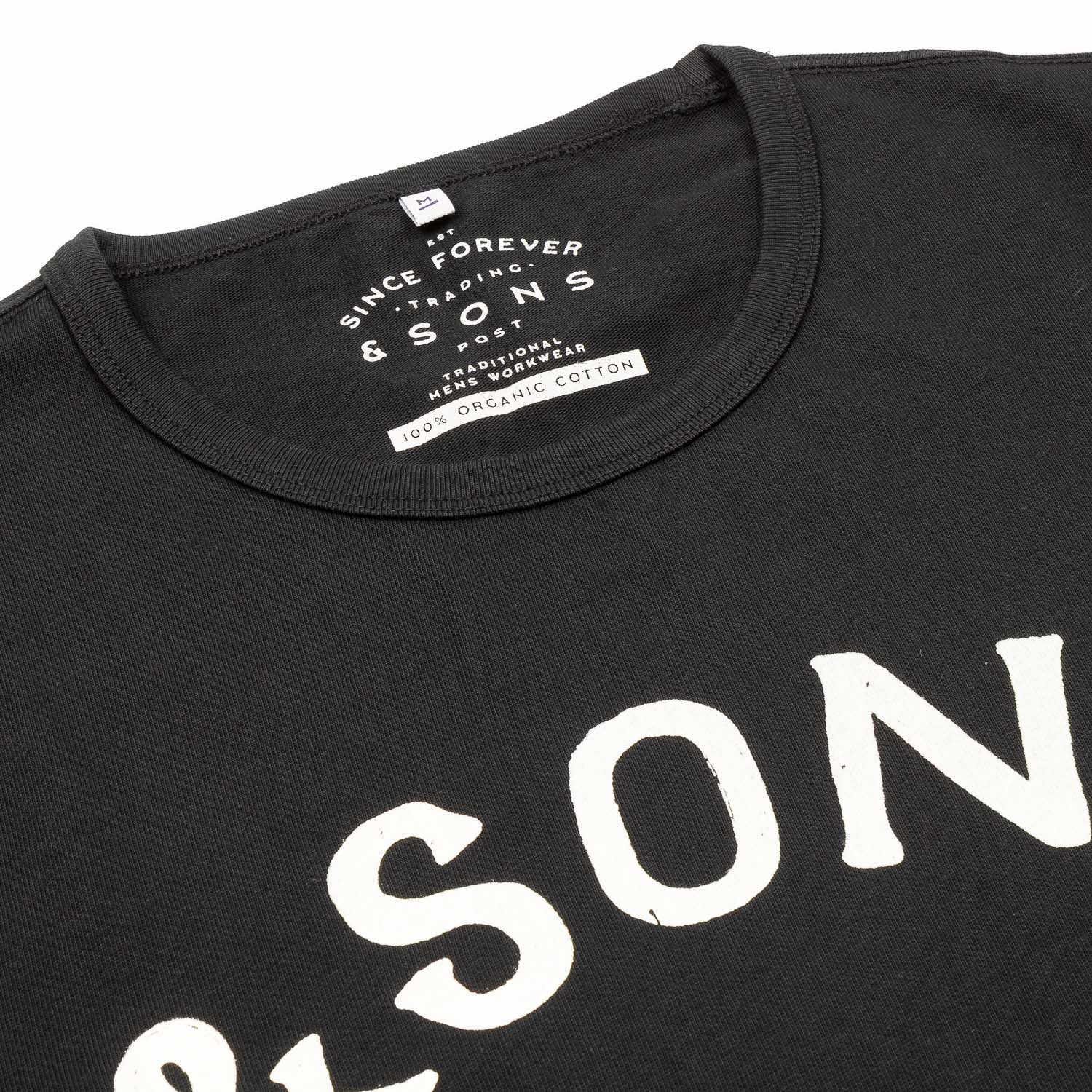 Boxer Arch Logo T-Shirt - Black