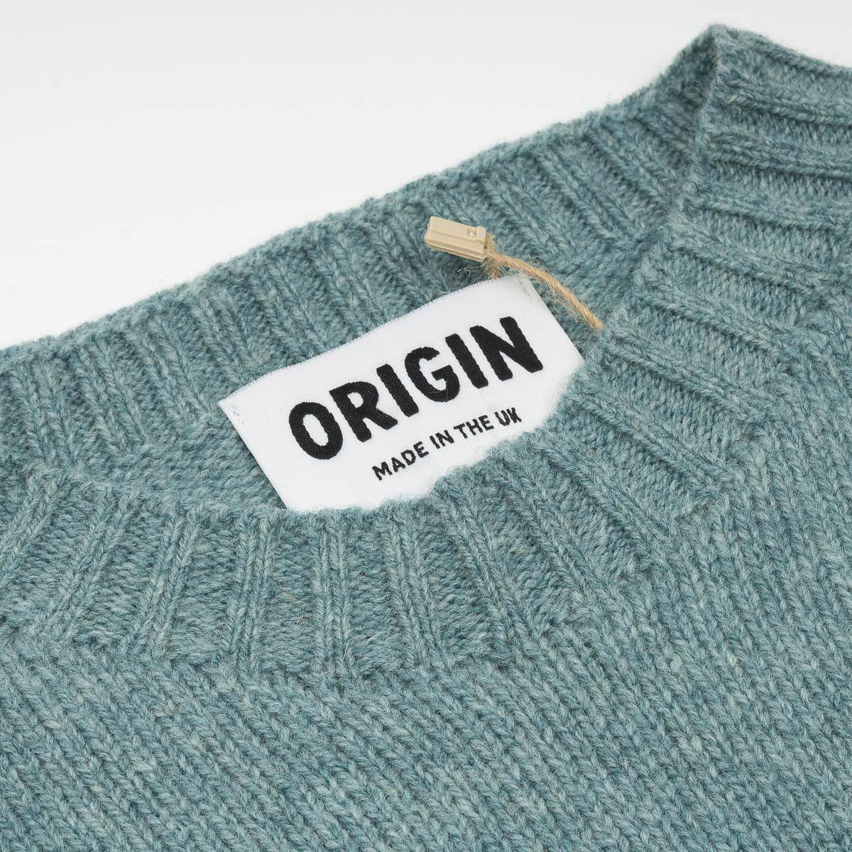 Seamless Crew Knit - Oribe Green