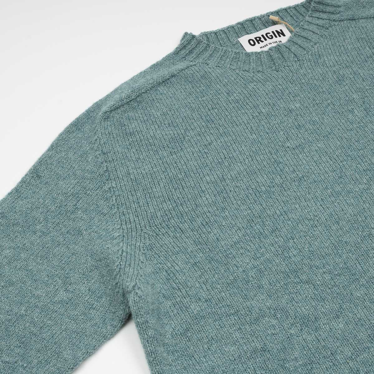 Seamless Crew Knit - Oribe Green