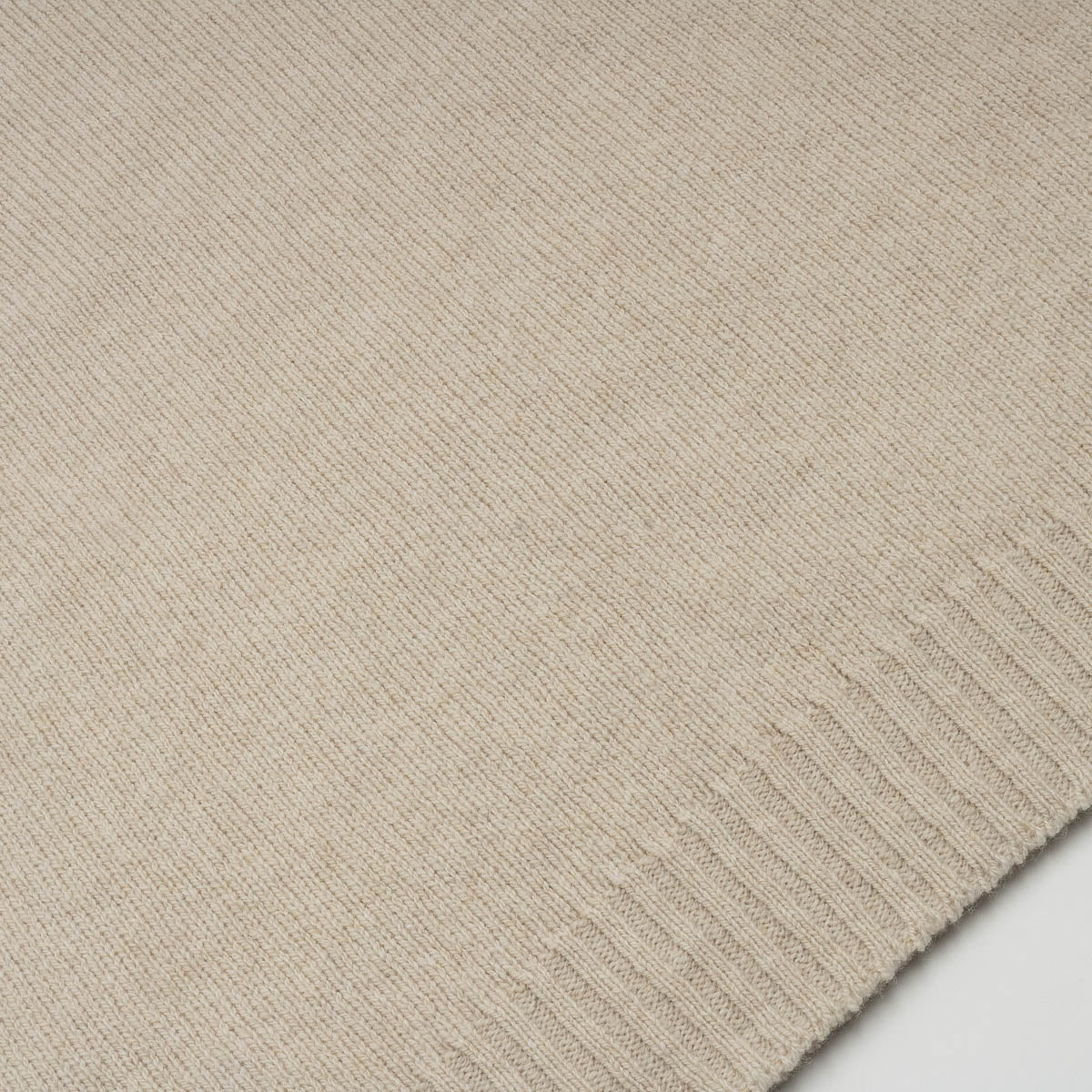 Seamless Crew Knit - Swansdown