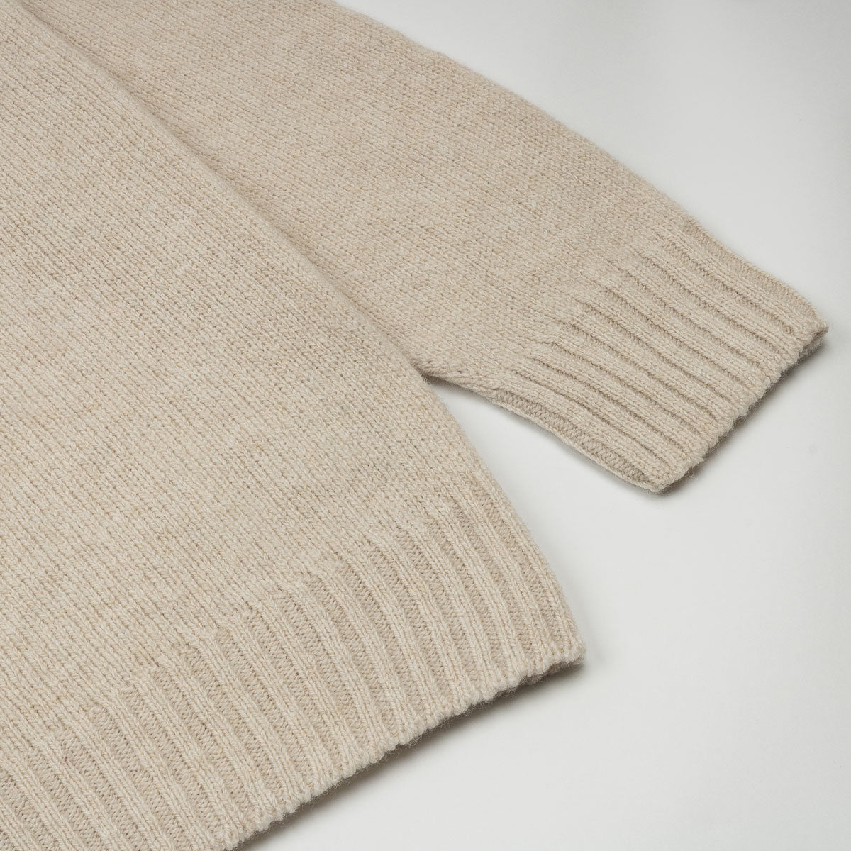 Seamless Crew Knit - Swansdown
