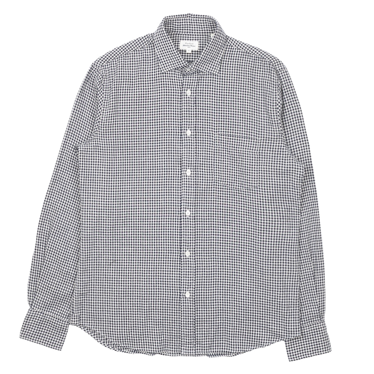 Paul Shirt 11017 - Navy & Ivory #02