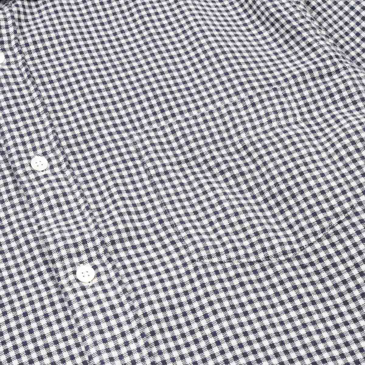 Paul Shirt 11017 - Navy & Ivory #02