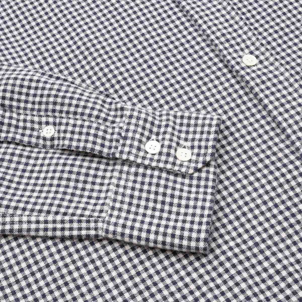Paul Shirt 11017 - Navy & Ivory #02