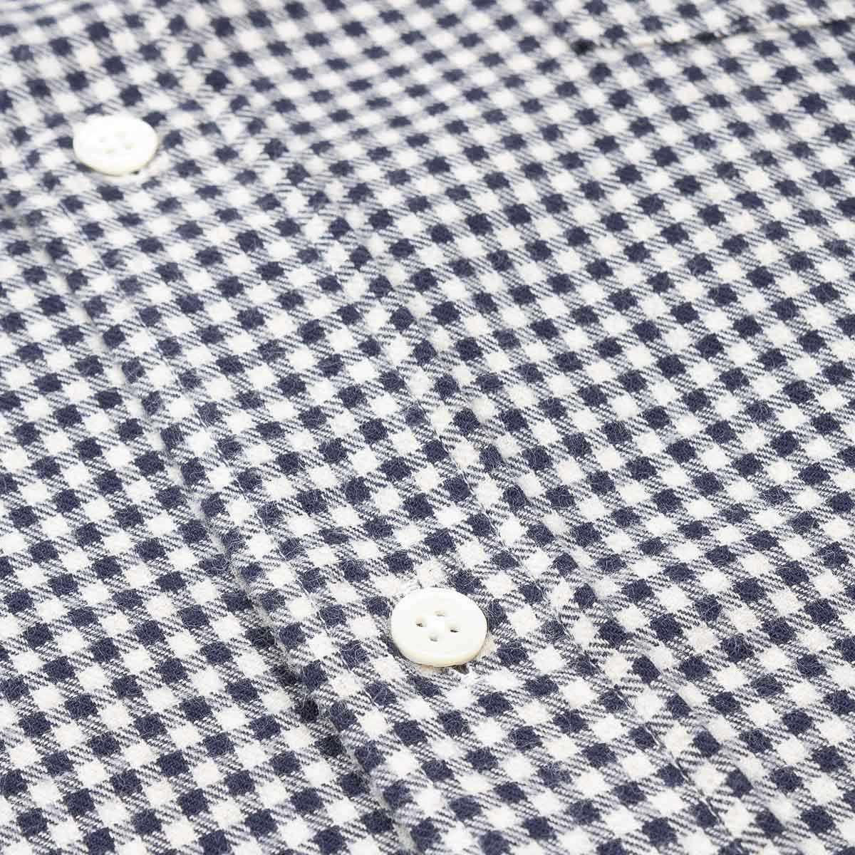 Paul Shirt 11017 - Navy & Ivory #02