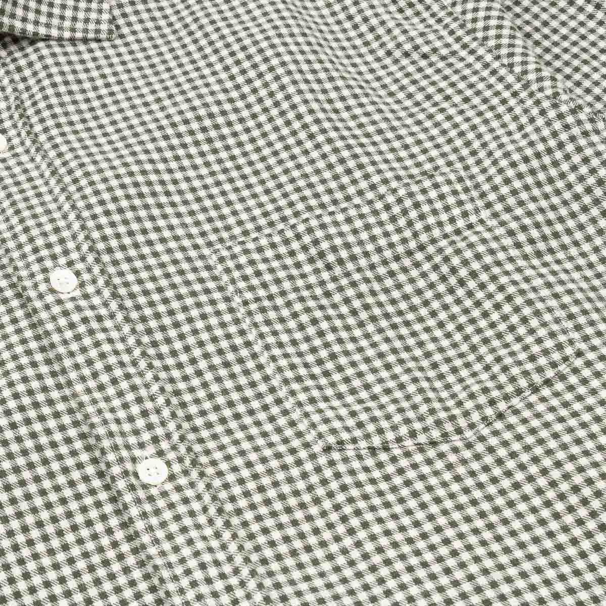 Paul Shirt 11017 - Green & Ivory #03