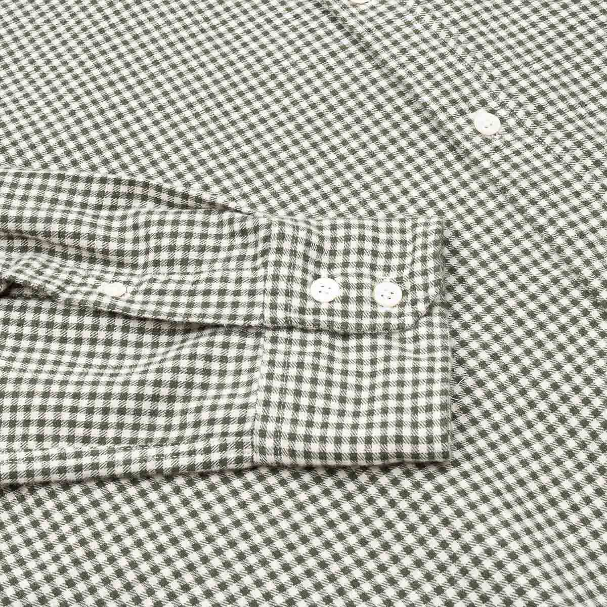 Paul Shirt 11017 - Green & Ivory #03