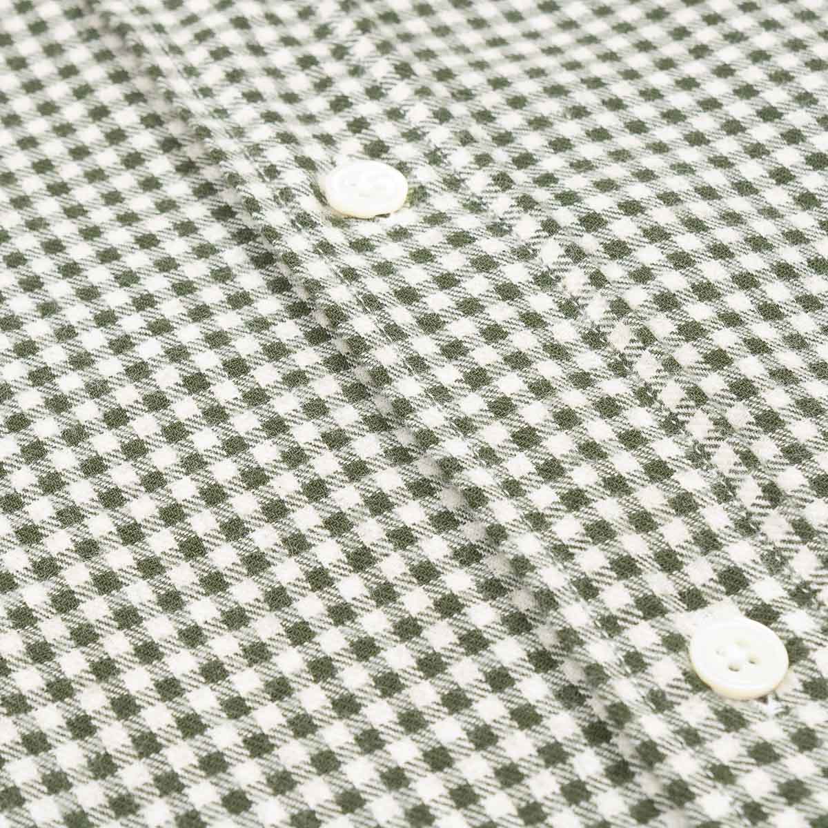 Paul Shirt 11017 - Green & Ivory #03