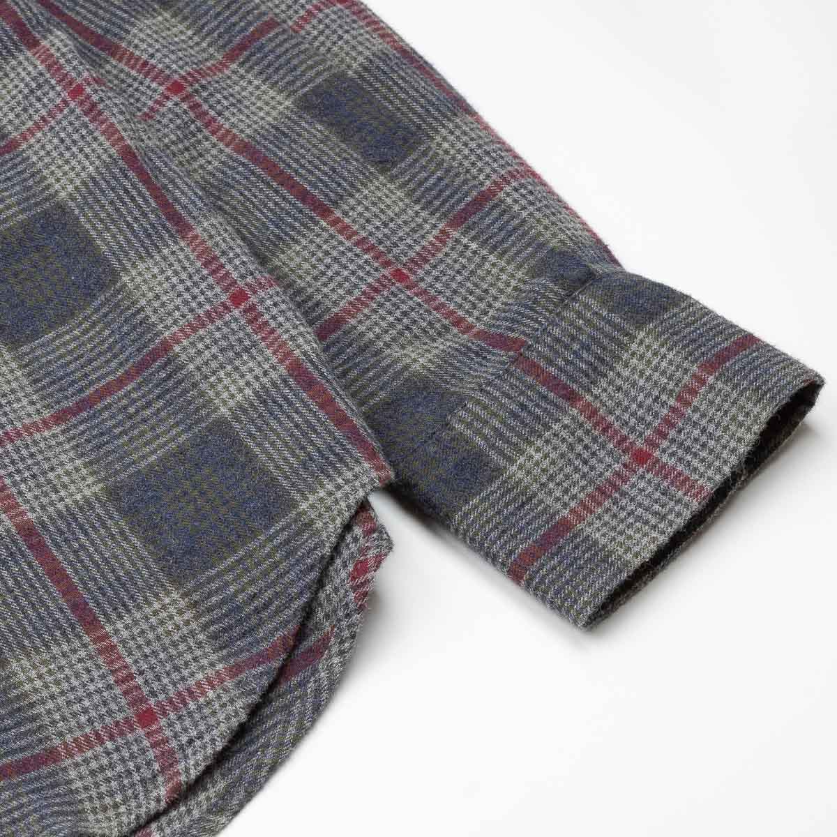 Paul Shirt 11020 - Green & Wine & Blue #02