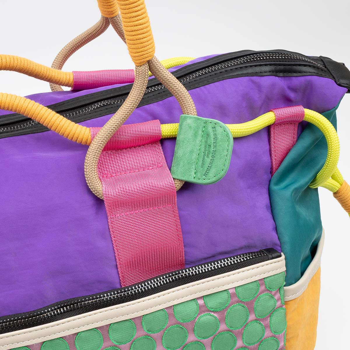 Weekend Bag - Voilet/Pink/Green