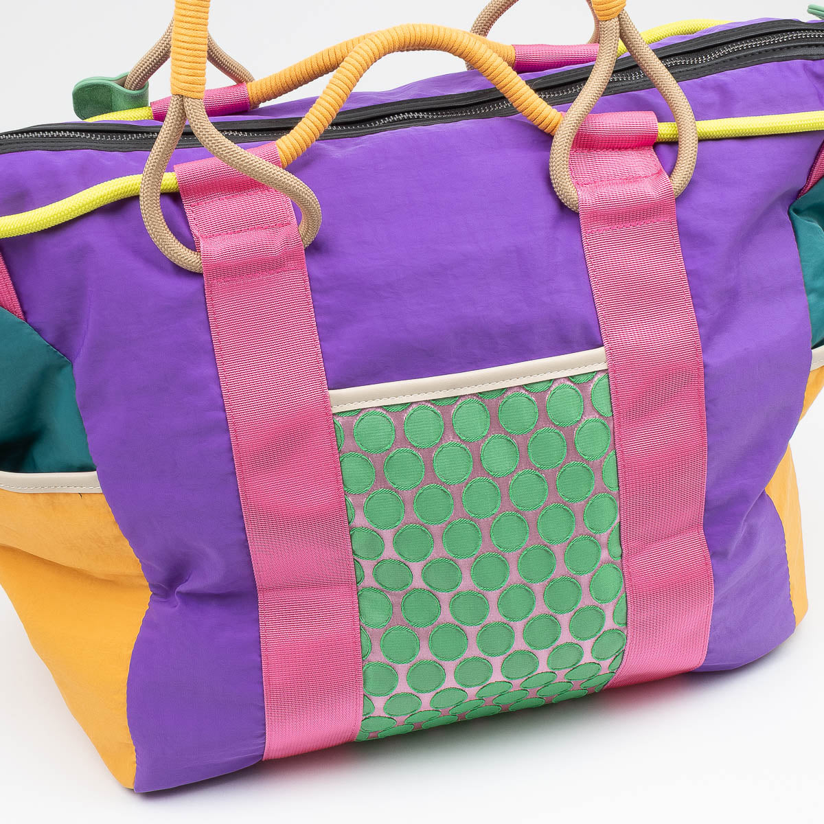 Weekend Bag - Voilet/Pink/Green