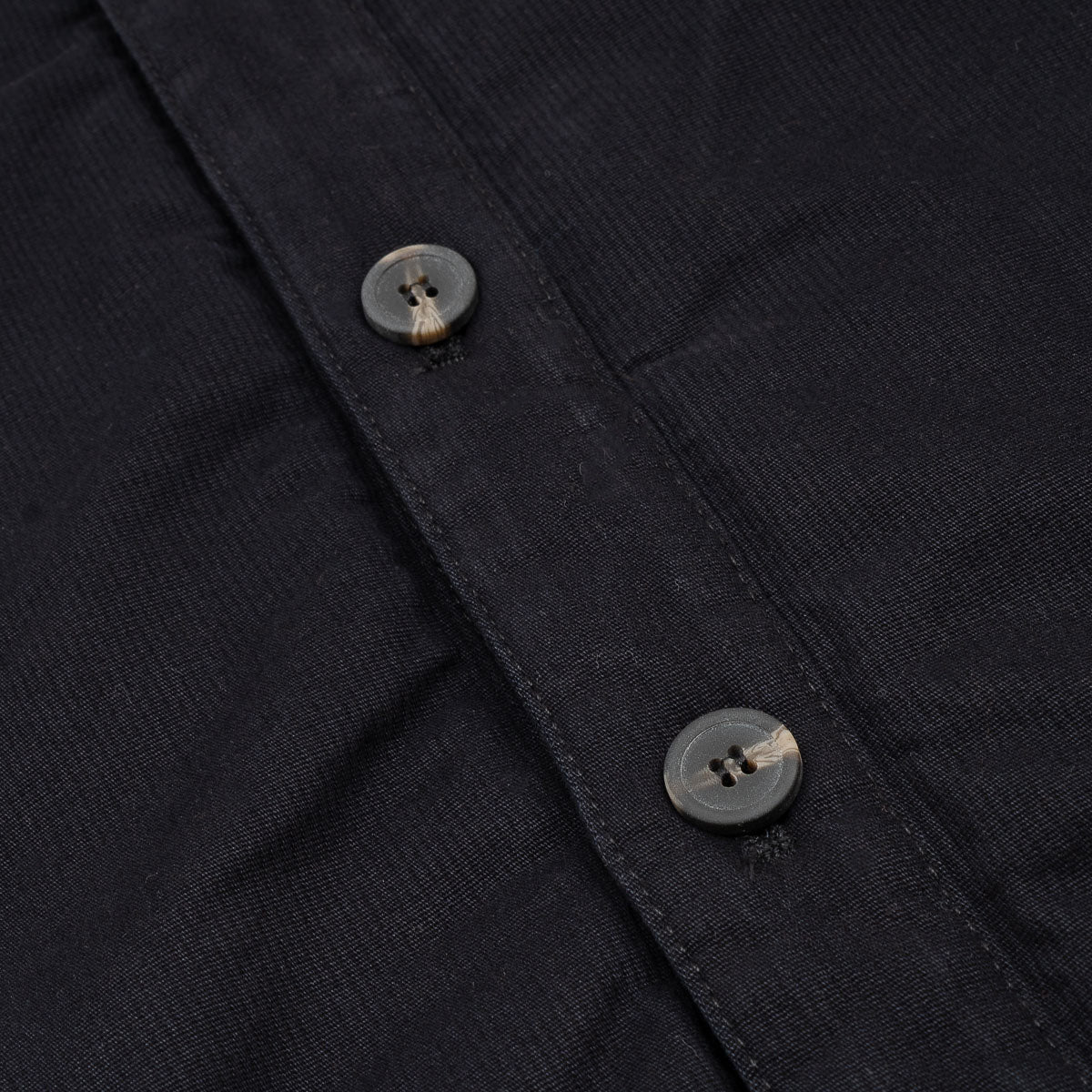 Quilted Overshirt - Black