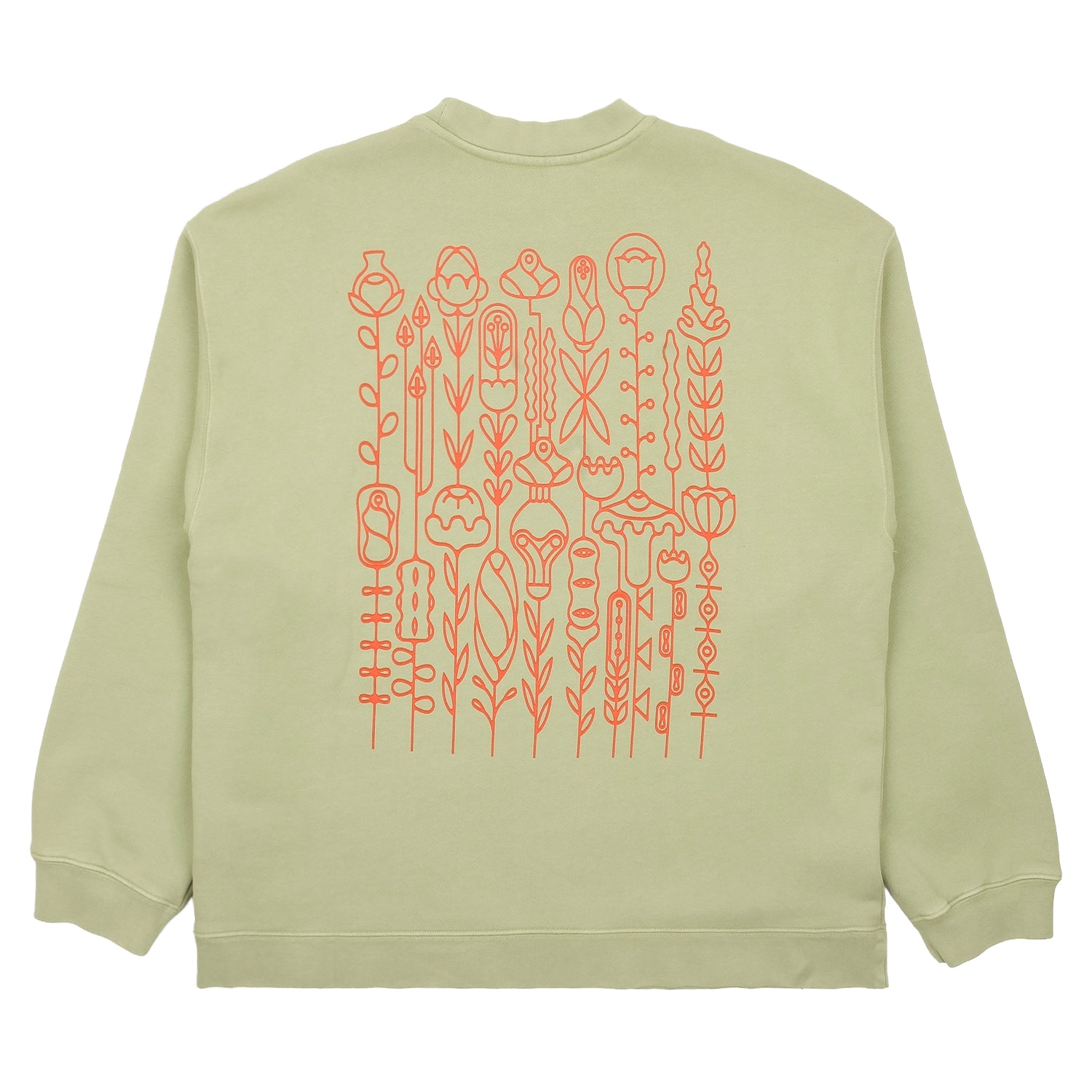 Bakin-Soft Sweatshirt - Musk Embroidery